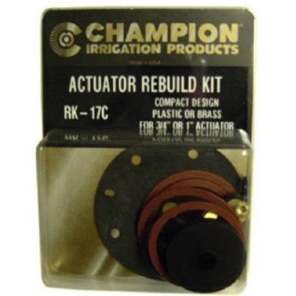 Champion Irrig Arrowhead Brass Actuator Rebuild Kit RK-17C